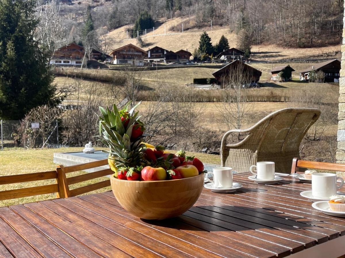 Aparthotel Mountain River Resort Val d'Illiez Luaran gambar