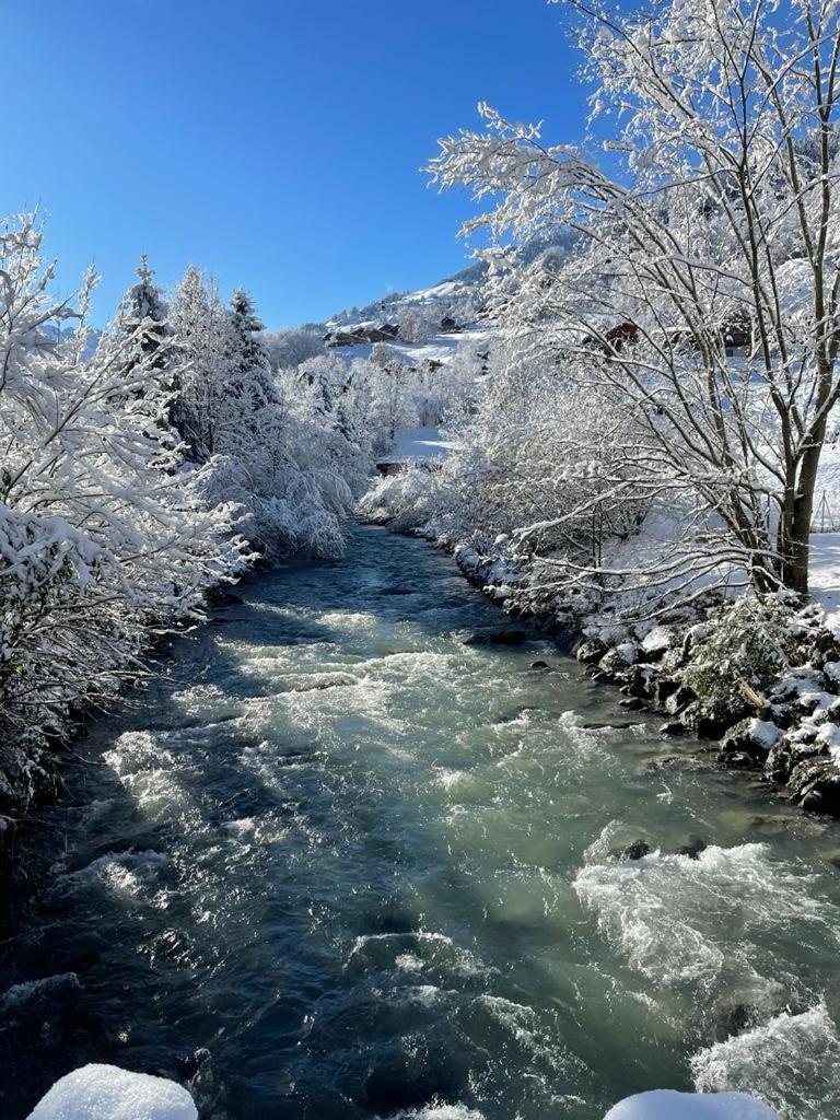 Aparthotel Mountain River Resort Val d'Illiez Luaran gambar